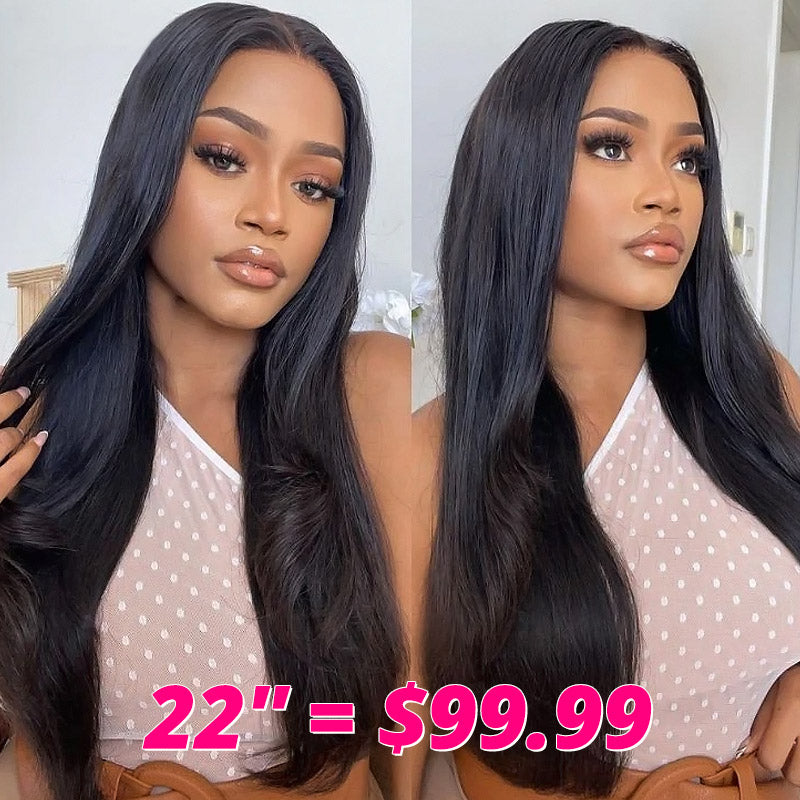 [Mother's Day Sale] $99.99 For 13x4 Straight Hair Lace Front Wigs 22'' USA Shipping No Code Needed