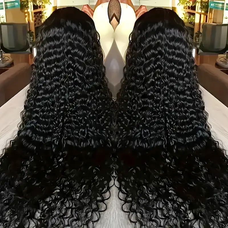 【40Inch Long Wig】Allove Bleach Knots & Pre Pulacked 13x4 Skinlike Real HD Full Lace Front Virgin Human Hair Wig 250% Density - AlloveHair