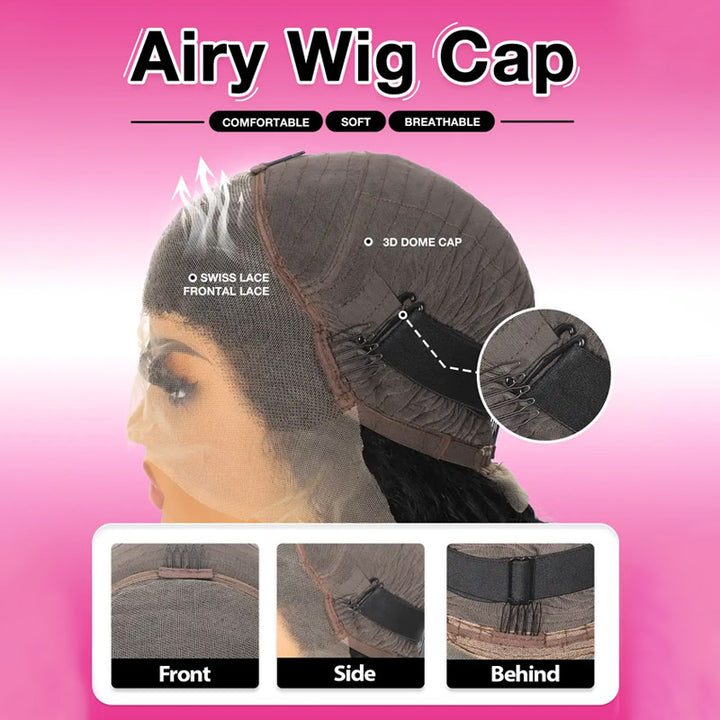 【40Inch Long Wig】Allove Bleach Knots & Pre Plucked 13x6 Real HD Invisible Full Lace Front Human Hair Wigs - AlloveHair