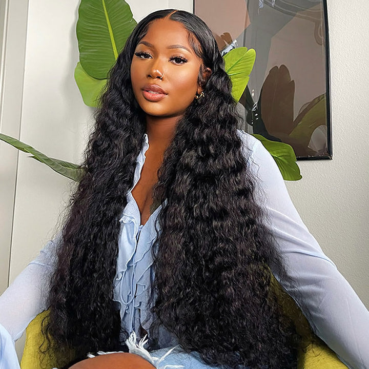【40Inch Long Wig】Allove Bleach Knots & Pre Plucked 13x6 Real HD Invisible Full Lace Front Human Hair Wigs - AlloveHair