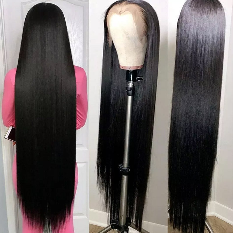 【40Inch Long Wig】Allove Bleach Knots & Pre Plucked 13x6 Real HD Invisible Full Lace Front Human Hair Wigs - AlloveHair