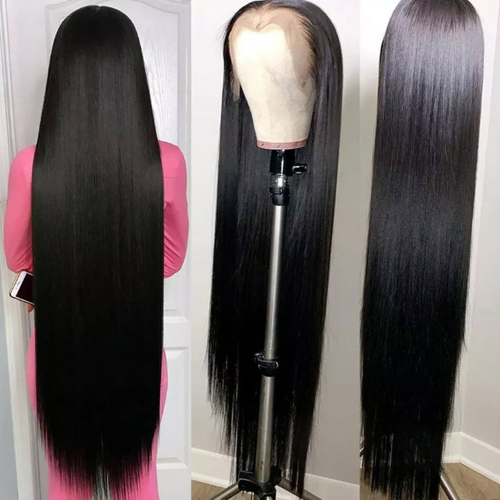 【40Inch Long Wig】Allove Bleach Knots & Pre Plucked 13x6 Real HD Invisible Full Lace Front Human Hair Wigs - AlloveHair