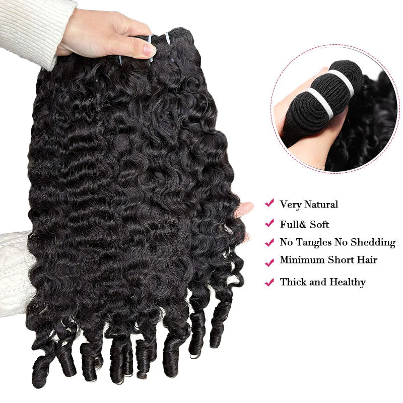 Allove Hair 12A Raw Burmese Curly 3 Bundles 100% Virgin Unprocessed Human Hair Extension - AlloveHair