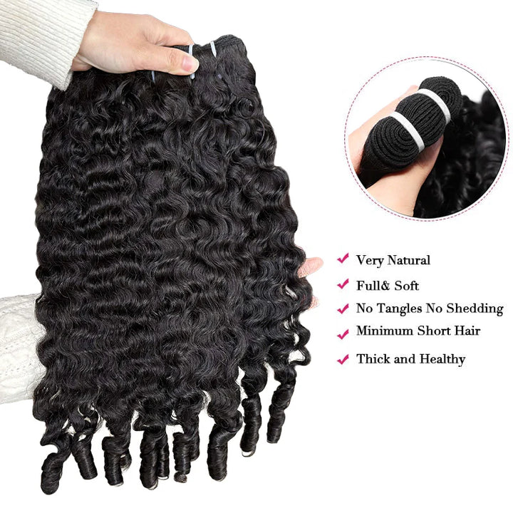 Allove Hair 12A Raw Burmese Curly 3 Bundles 100% Virgin Unprocessed Human Hair Extension - AlloveHair