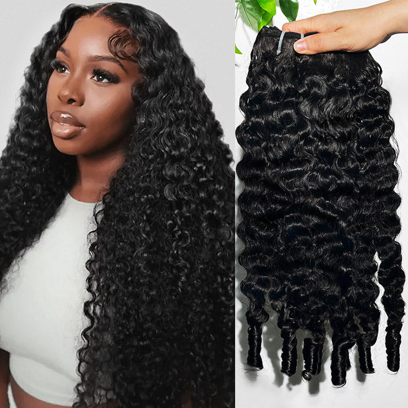 Allove Hair 12A Raw Burmese Curly 3 Bundles 100% Virgin Unprocessed Human Hair Extension - AlloveHair