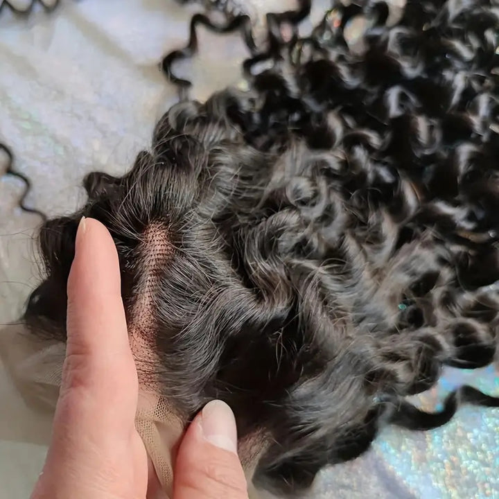 8A Grade Water Wave 4*4 Lace Closure Virgin Human Hair