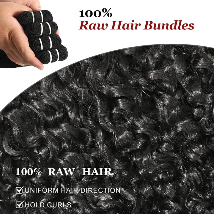 12A Raw Burmese Curly Brazilian human hair