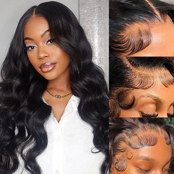 Allove HD Lace Wig 30 inch Body Wave Human Hair Wear and Go Wigs For Women - AlloveHair