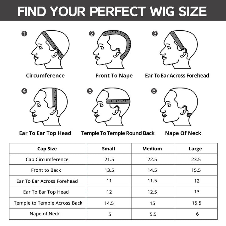 3 Cap Sizes | Allove Crimps Curls Loose Deep Wave 13x4 HD Lace Front Wig - AlloveHair