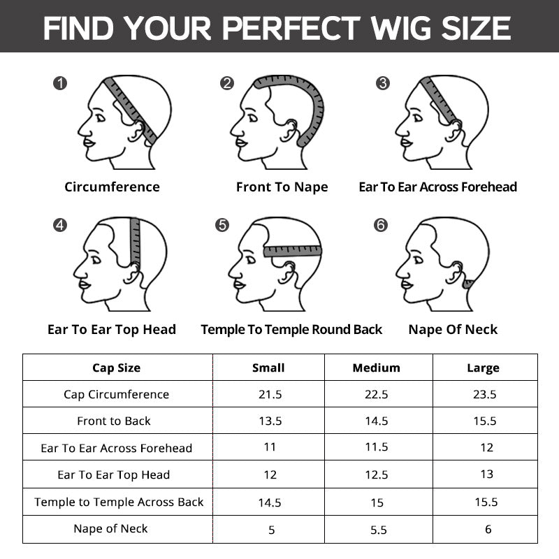 3 Cap Sizes | HD Transparent Body Wave Hair 13*4 Lace Front Human Hair Wigs - AlloveHair