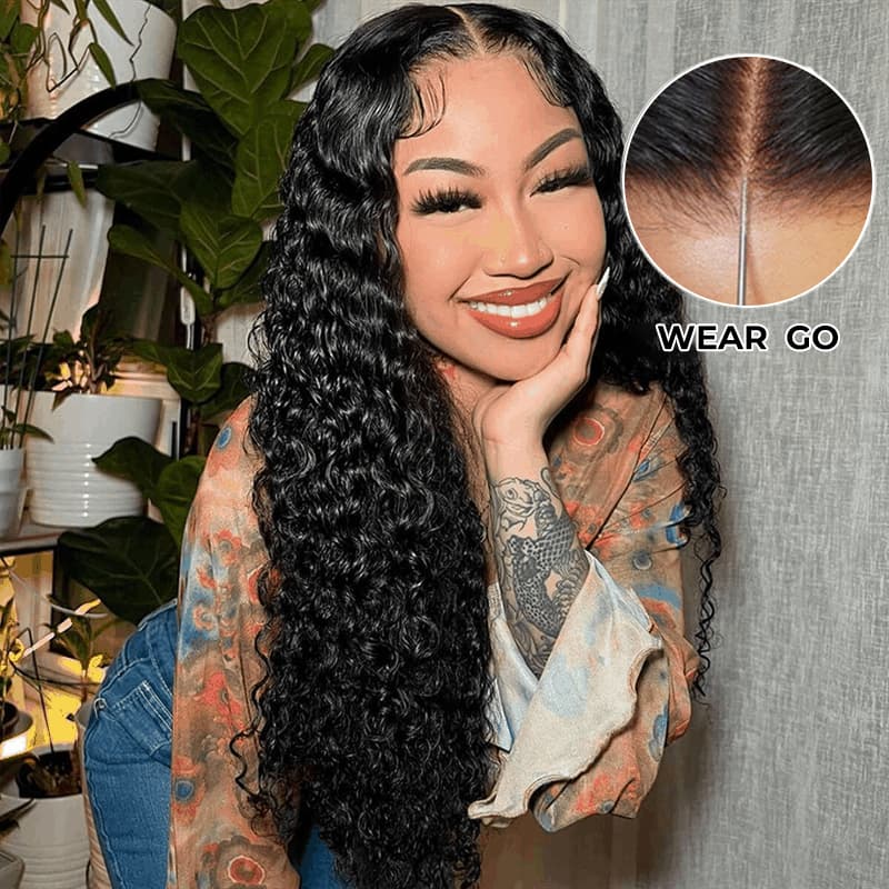 Allove Hair 30 Inch Long 13x4/13x6 HD Lace Frontal Wigs Pre-Plucked Natural Hairline Ready To Wear Human Hair Wig