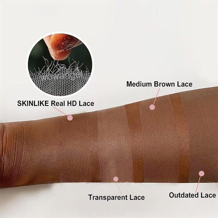 【THIN LACE】13x4 Undetectable Lace Front Wigs Yaki Straight 100% Human Virgin Hair