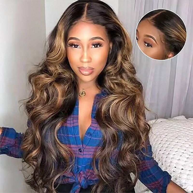 [Spring Sale] 28''= $179.99 Pre Cut & Pre Plucked & Bleached Knots Ready To Wear 13*4 Colored Lace Front Wigs 180% Density