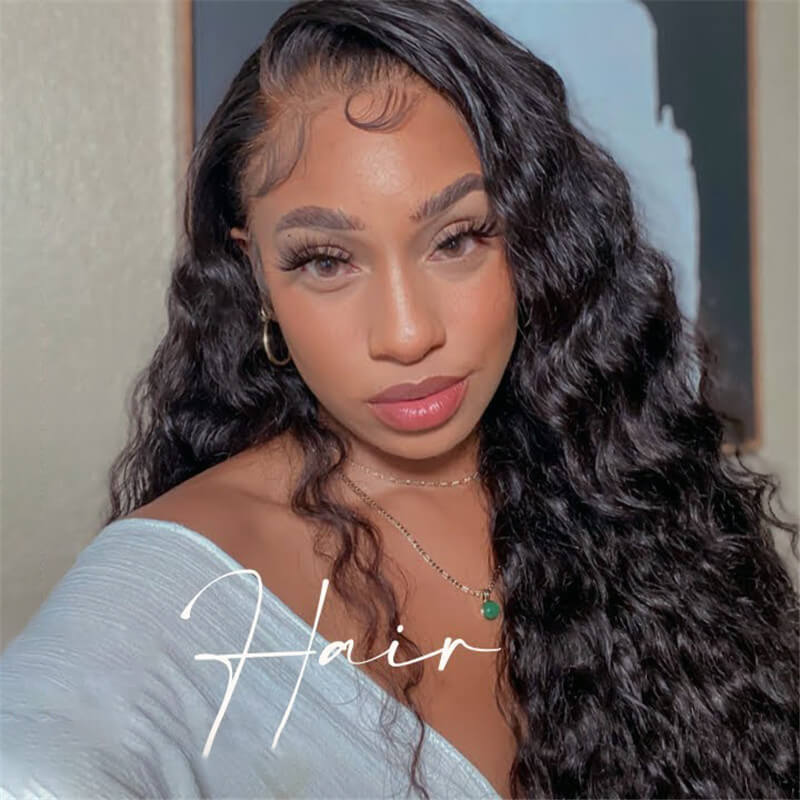 Allove Hair Peruvian Loose Deep Wave 4 Bundles Human Hair Extension - AlloveHair