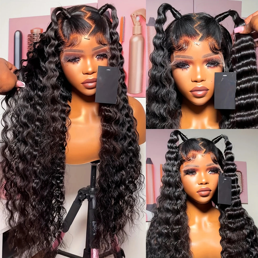 2 Wigs = $209 | 5x5 Glueless Wig 22'' Pre Everything and 13x4 Wear to Go Lace Front Wigs 28'' - AlloveHair
