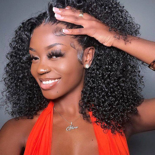 Bleached Knots Ready To Wear Wig | Body Wave Human Hair 5x5 Lace Closure Glueless Bob Wigs - AlloveHair
