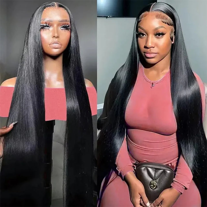 2 Wigs = $229 | 5x5 Glueless Wig 22'' Pre Everything and 13x4 Lace Front Wigs 30'' - AlloveHair
