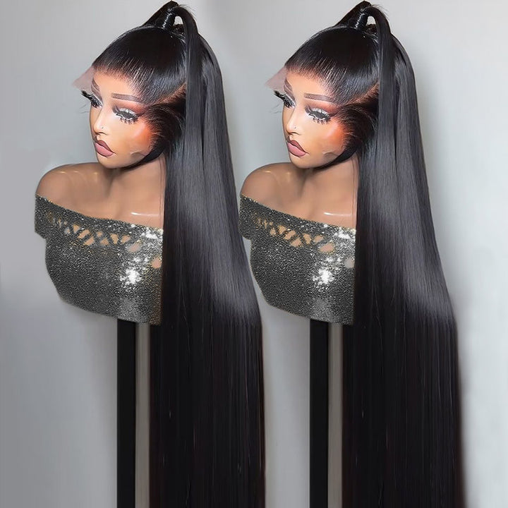 【THIN LACE】13x6 Lace Front Real HD Lace Wigs Straight Human Hair Skin Melt Glueless Wigs