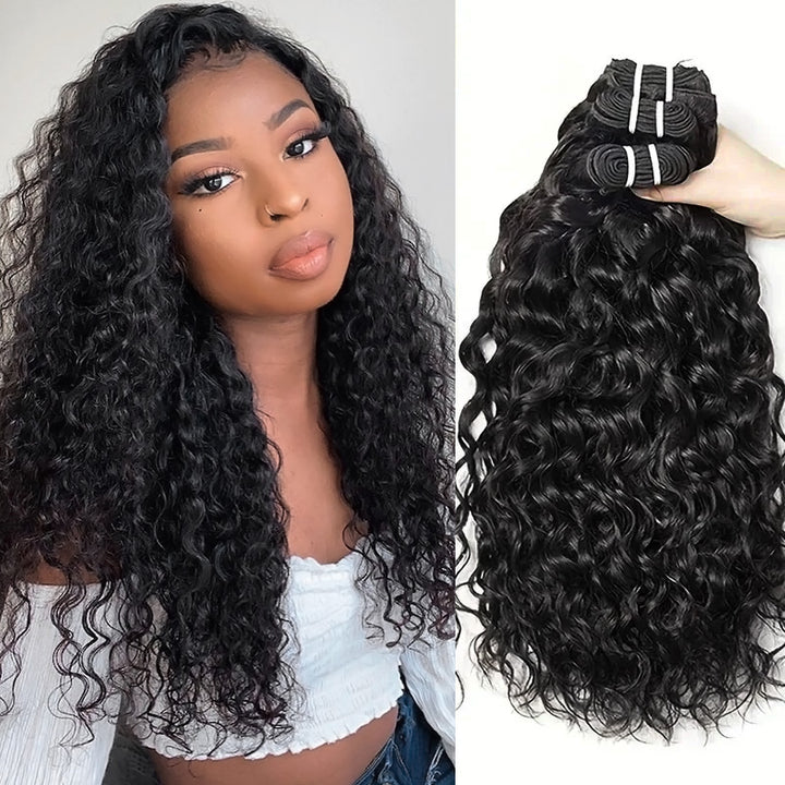 Allove Hair Water Wave 3 Bundles Virgin Human Hair - AlloveHair