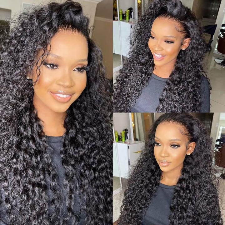 Allove Hair 30 Inch Long 13x4/13x6 HD Lace Frontal Wigs Pre-Plucked Natural Hairline Ready To Wear Human Hair Wig