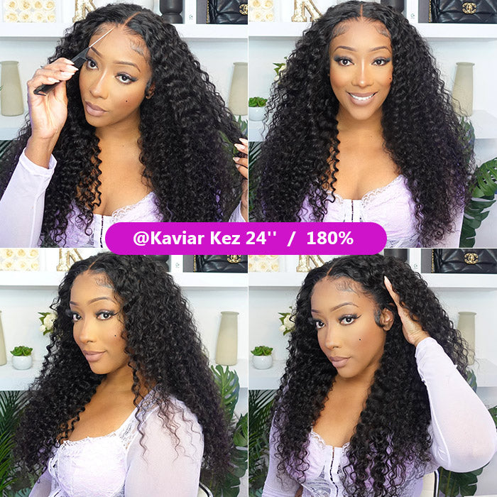 Bleached Knots Wear Go Wig | Deep Wave 13x4 HD Lace Front Wigs PPB Glueless Wigs