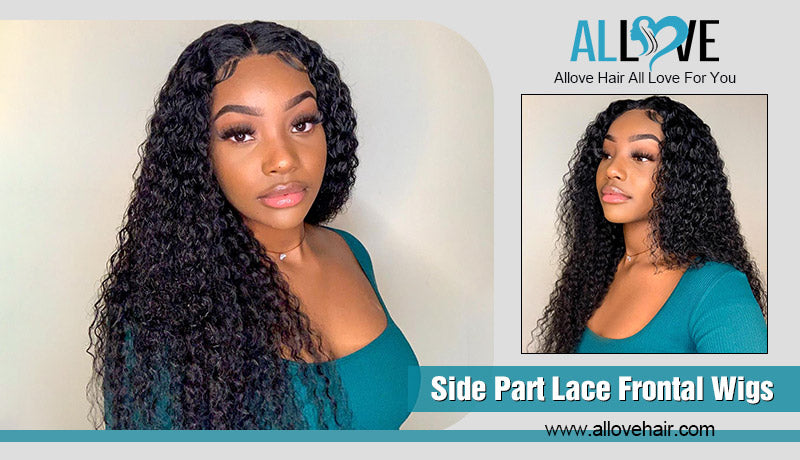 Side Part Lace Frontal Wigs