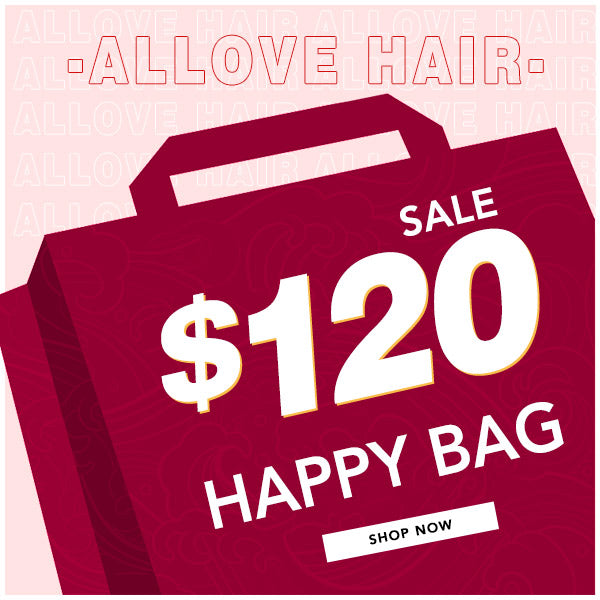 ALLOVE $120 Happy Bag- 1PCS 13*6 Wig 18''