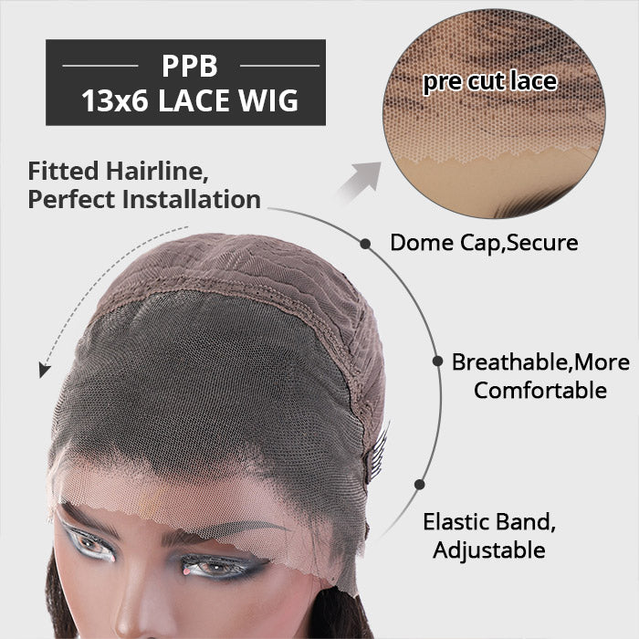 Bleached Knots Wear Go Wig | Long Loose Deep Wave 13x6 HD Lace Frontal Wig 180% Density PPB Wig