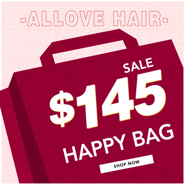 ALLOVE $145 Happy Bag- 1PCS 13*4 Ginger Wig 24''