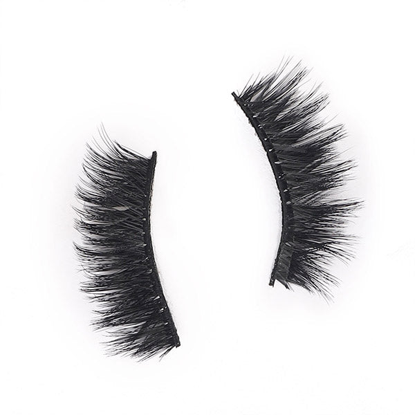 2 Pairs Eyelashes 3D Mink Lashes Handmade Fluffy Dramatic Lashes Cruelty Free Makeup Lashes