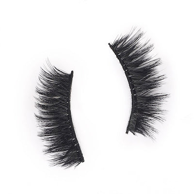 2 Pairs Eyelashes 3D Mink Lashes Handmade Fluffy Dramatic Lashes Cruelty Free Makeup Lashes