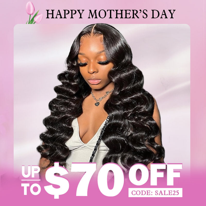 Up to $70 Off - Allove Hair Body Wave Transparent T-Part Lace Front Wigs