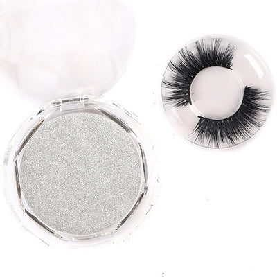 2 Pairs Eyelashes 3D Mink Lashes Handmade Fluffy Dramatic Lashes Cruelty Free Makeup Lashes