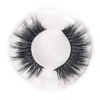 2 Pairs Eyelashes 3D Mink Lashes Handmade Fluffy Dramatic Lashes Cruelty Free Makeup Lashes
