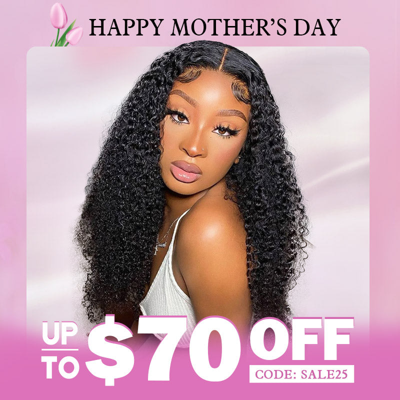 Up to $70 Off -30Inch 4x4 Deep Wave HD Lace Closure Wigs Pre Plucked