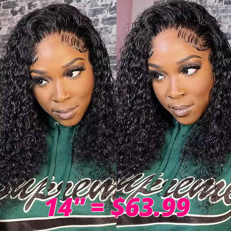 [Mother's Day Sale] $63.99 For 13x4 Water Wave Lace Front Wigs USA Shipping