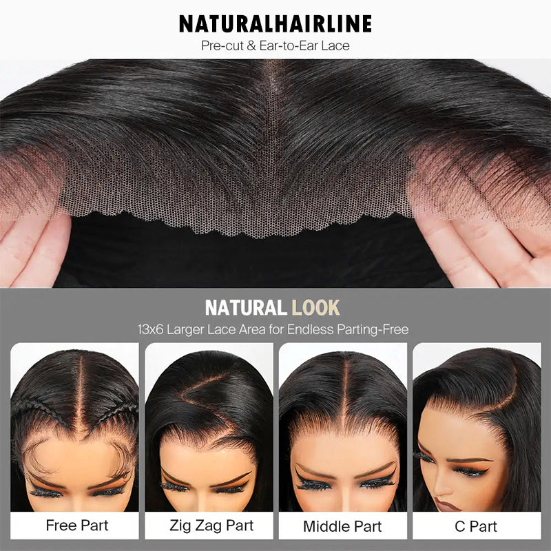 200 Density Ombre Blonde Red With Black Kinky Curly 13x4 13x6 HD Lace Front Wig With Pre Plucked - AlloveHair