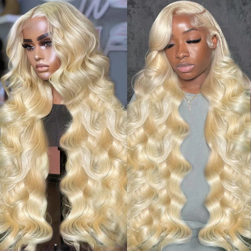 Pre Plucked Wear & Go Wig | 613 HD Lace Front Wig Transparent Glueless 13x4 Body Wave Wig
