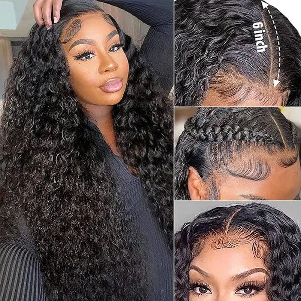 Bleached Knots Wear Go Wig | Water Wave 13x6 Undetectable Lace Front Wigs