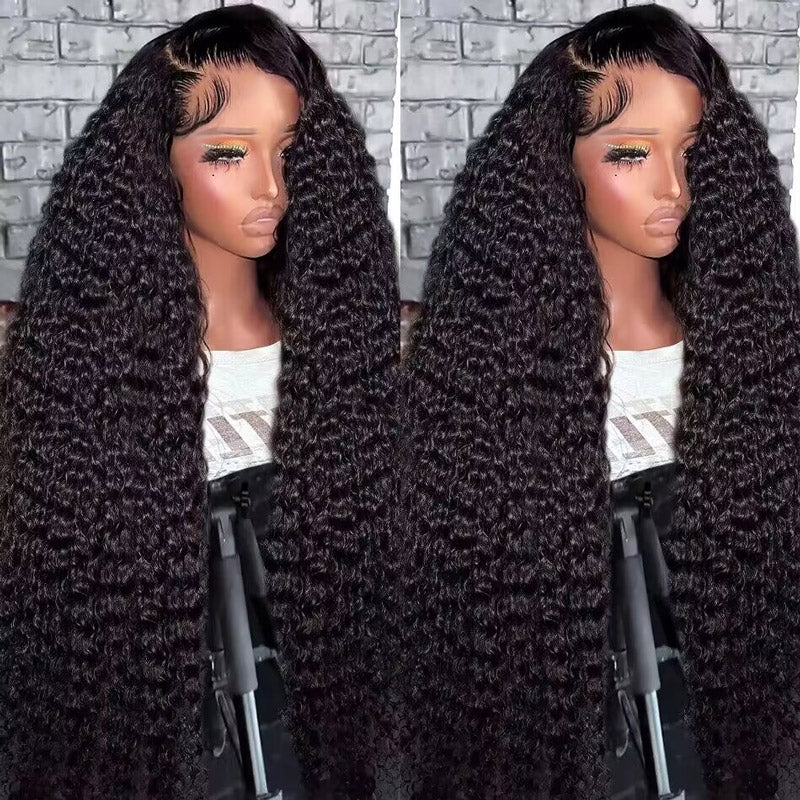 [Allove Bogo Free] 4x4 Body Wave/Straight Hair/Deep Wave/Water Wave Pre Cut Lace Closure Wear To Go Wigs 180% Density - AlloveHair