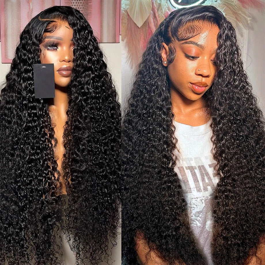 Pre Plucked Wear & Go Wig | 40 Inch 13x4 HD Lace Front Glueless Wig Deep Curly Human Hair