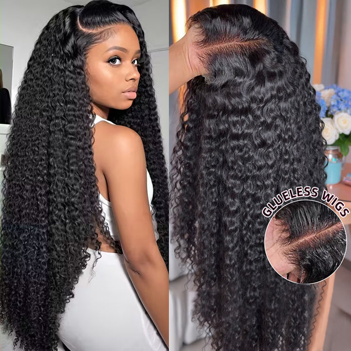 Bleached Knots Ready To Wear Wig | Deep Wave 13x4 HD Lace Front Wigs PPB Glueless Wigs