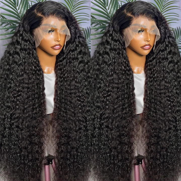 Allove 250% Customized High Density 13x4 HD Glueless Lace Frontal Wigs Pre Everything Wear to Go Wigs
