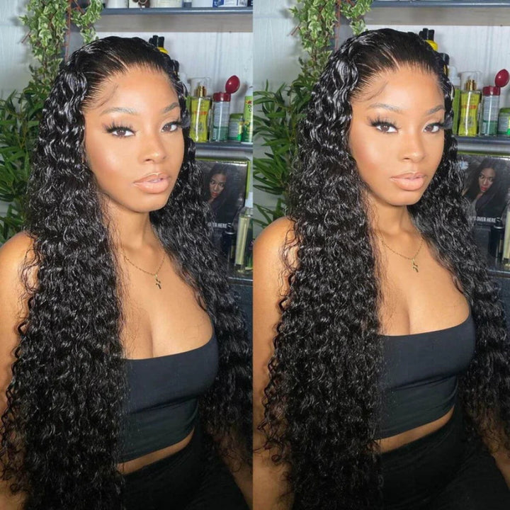 Allove Hair Peruvian Water Wave 4 Bundles Virgin Human Hair