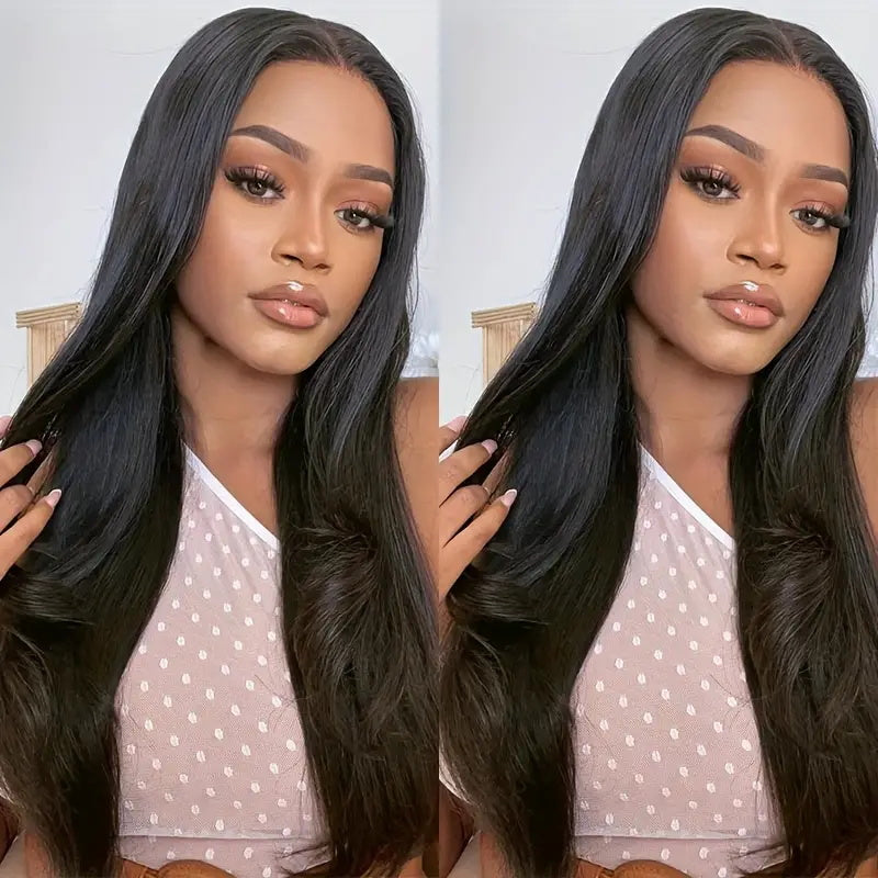 Pre Plucked Ready To Wear Wig | 30'' Straight Hair 13x4 HD Lace Front Glueless 200% Density Wig For Women