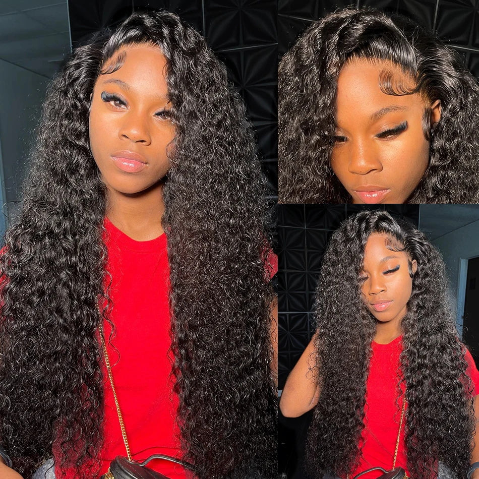 Pre Plucked Wear & Go Wig | 40 Inch 13x4 HD Lace Front Glueless Wig Deep Curly Human Hair