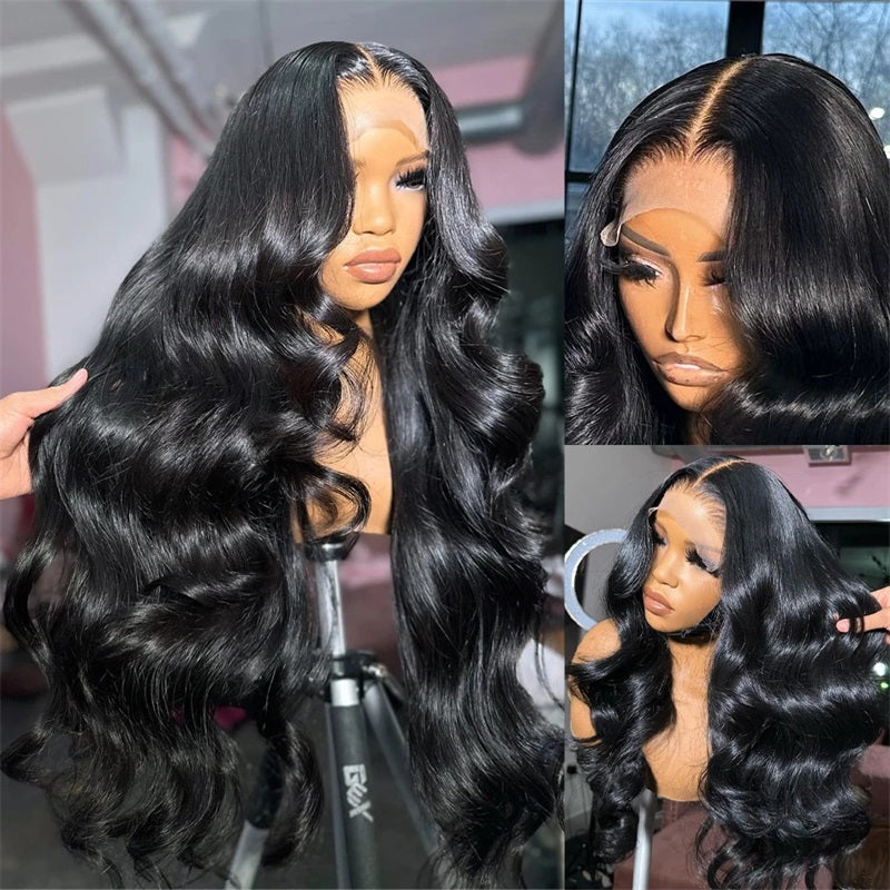 Lace front wig no glue sale