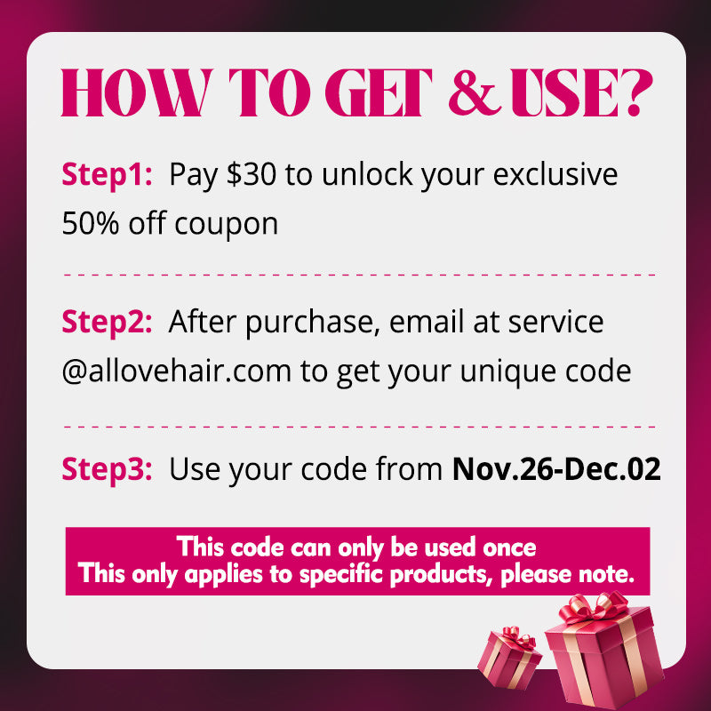 Black Friday Best Offer | $30 Unlock Exclusive Extra 50% OFF Discount