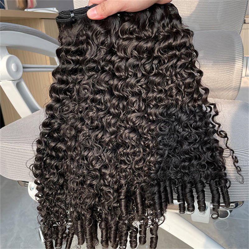 12A Raw Burmese Curly 100% human hair 