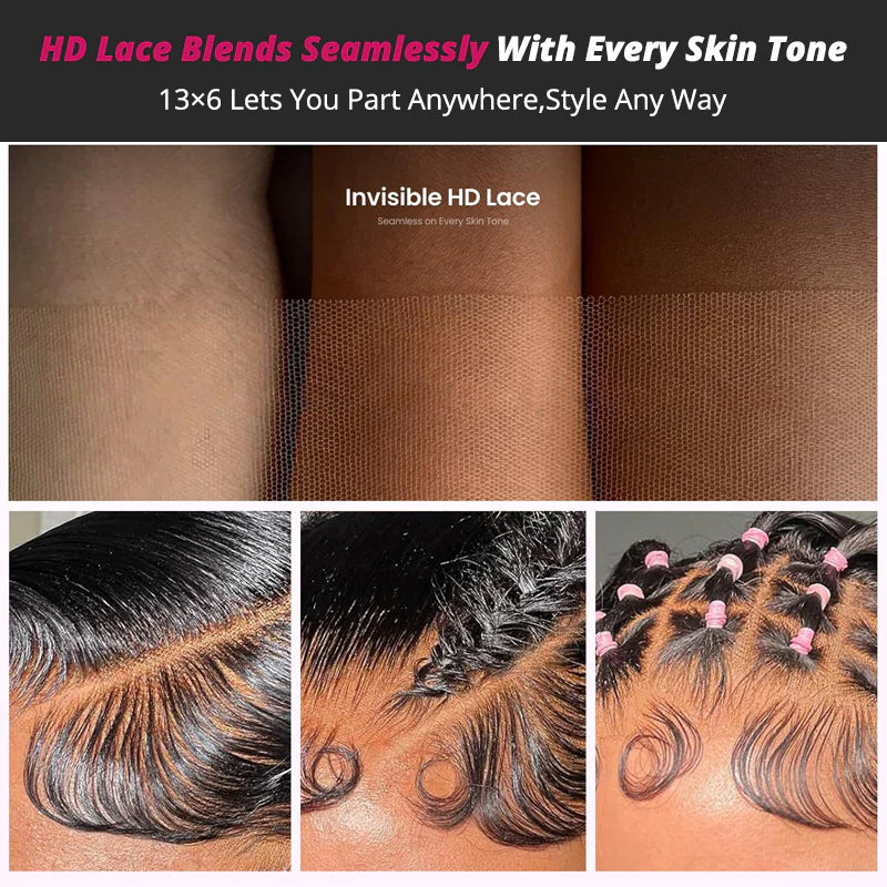 Reddish Brown Burmese Curly Wig 13x6 Lace Front Glueless Wig 250% Density